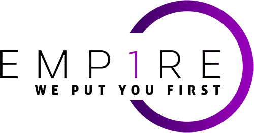Empire Logo PSD White Text 500